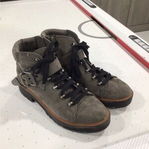 Stylish Gray Ankle Boots for Women